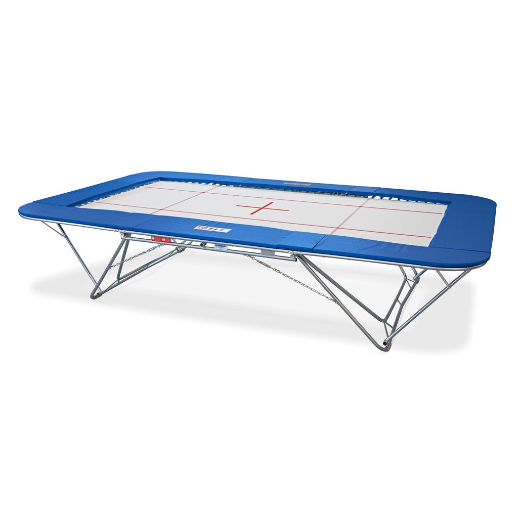 GRAND MASTER TRAMPOLINE - SYNTHETIC - LIFTING ROLLER STANDS