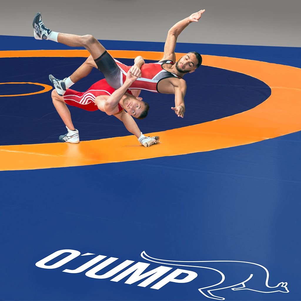 Tapis de lutte/judo réversible - Dima - 800x800x4cm sur Tapis