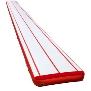 PISTE DE TUMBLING GONFLABLE SEULE - Dim. : 26 m x 2 m x 30 cm (Lxlxép.)